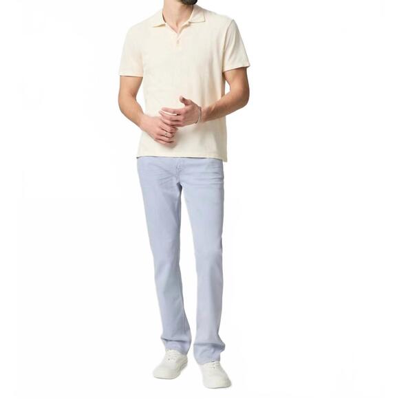NEW PAIGE transcend federal slim straight jean in sen blue